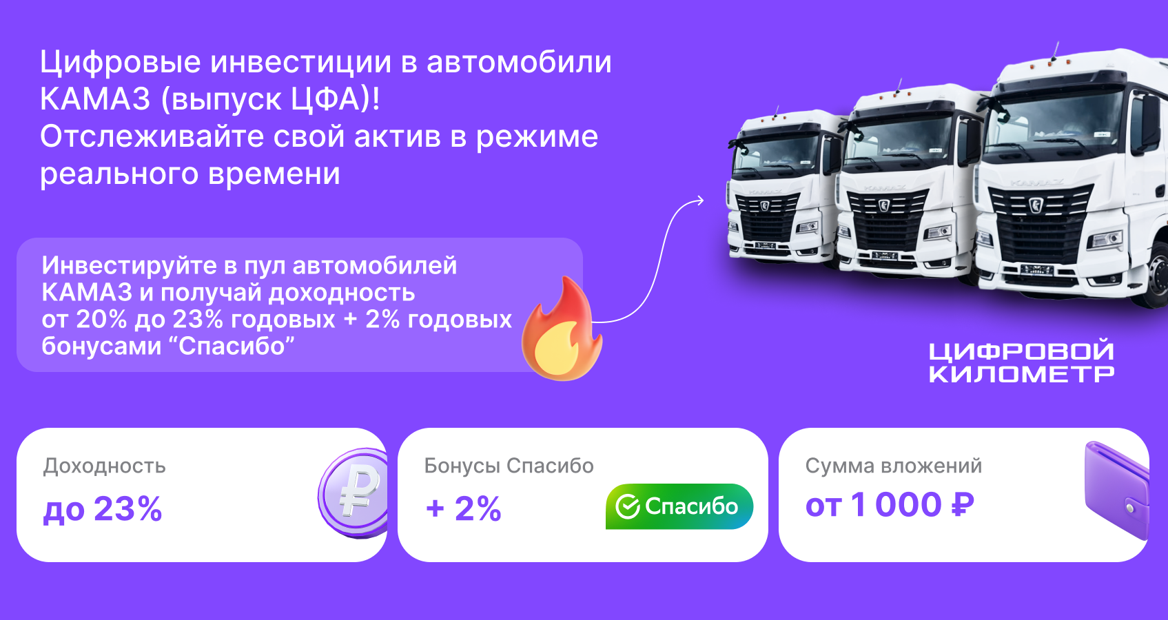 Вы сейчас просматриваете «КАМАЗ» и Сбер предложили россиянам инвестировать в «километры»