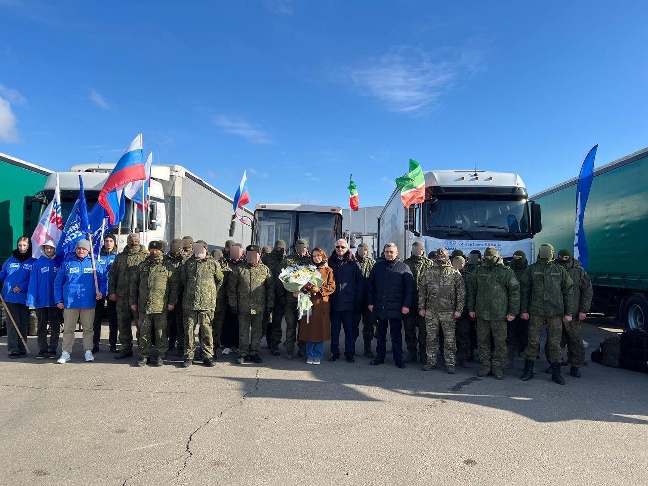 Вы сейчас просматриваете «КАМАЗ» отправил партию гуманитарного груза в зону СВО
