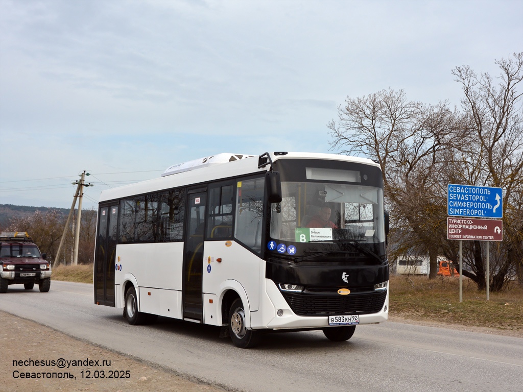 Вы сейчас просматриваете В Севастополь поступила партия автобусов КАМАЗ Вега