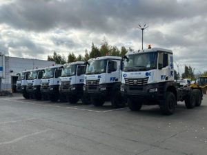 Читать далее о этой статье Российская строительная компания приобрела полноприводные тягачи КАМАЗ-65954