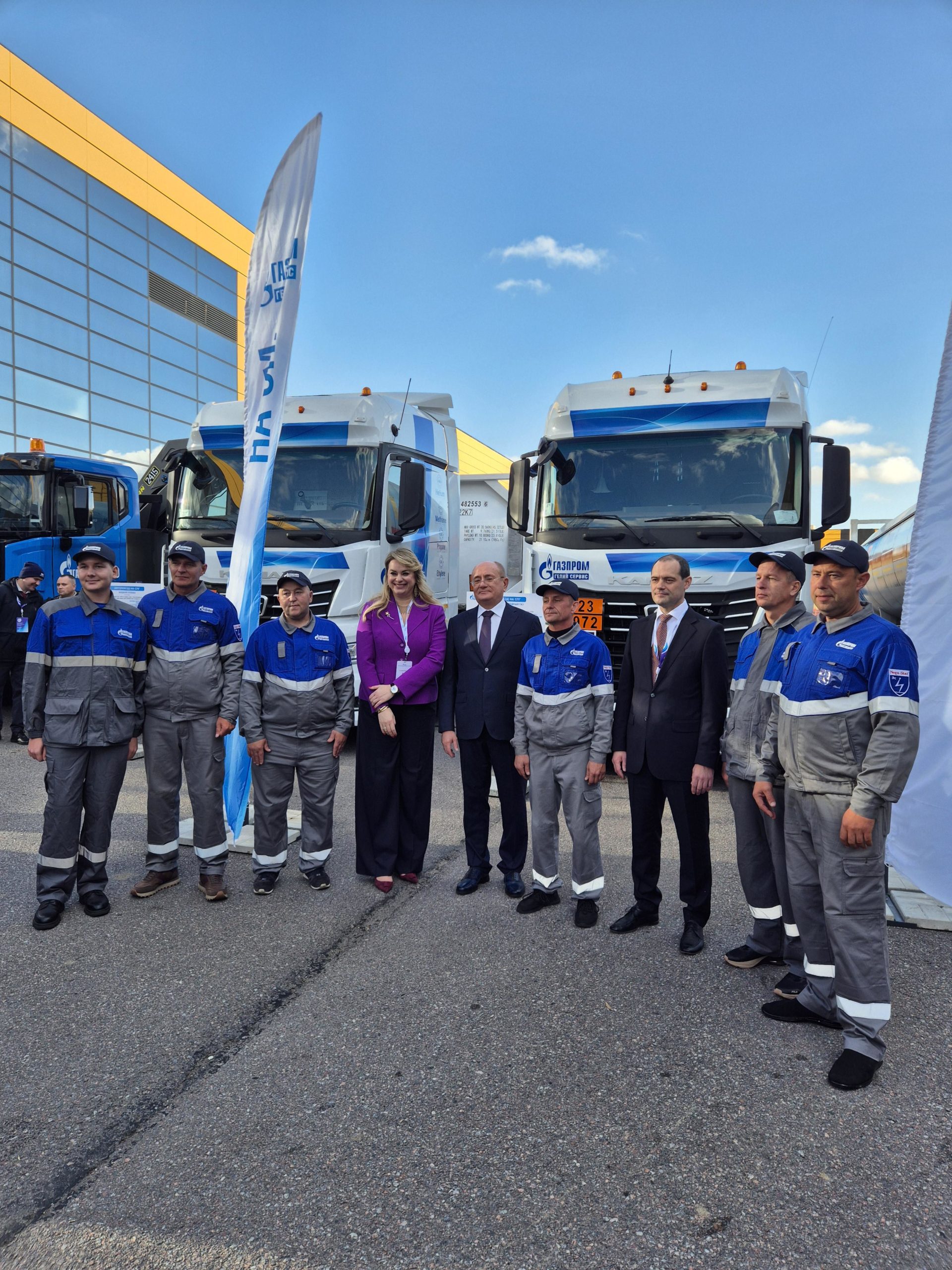 Вы сейчас просматриваете КАМАЗы на CПГ: финиш автопробега на ПМГФ-2025
