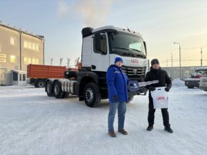 Читать далее о этой статье Крупный застройщик из Хакасии приобрёл седельный тягач КАМАЗ-65956