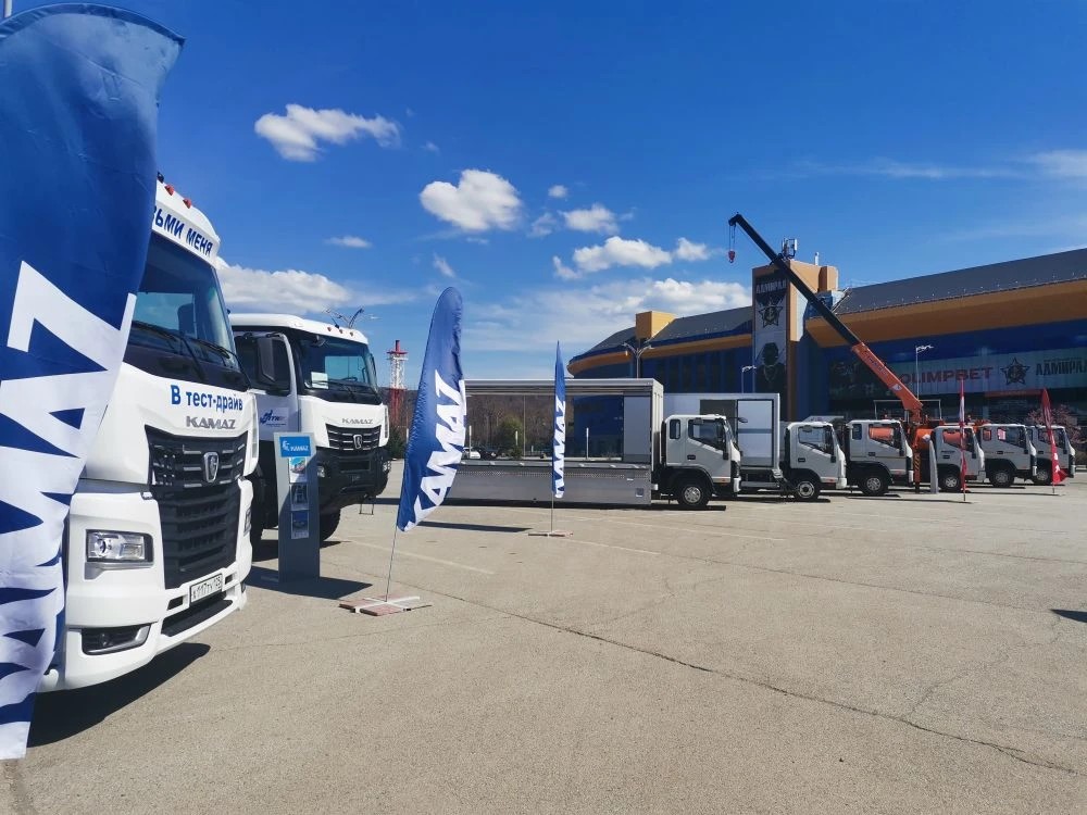 Вы сейчас просматриваете Автотехника КАМАЗ поколения К5 презентована на международной выставке во Владивостоке