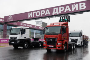Читать далее о этой статье В Санкт-Петербурге прошёл тест-драйв КАМАЗов поколения К5
